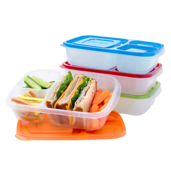 Bentgo Easyboxes 3-Compartment Food Containers 8-Piece Set N0