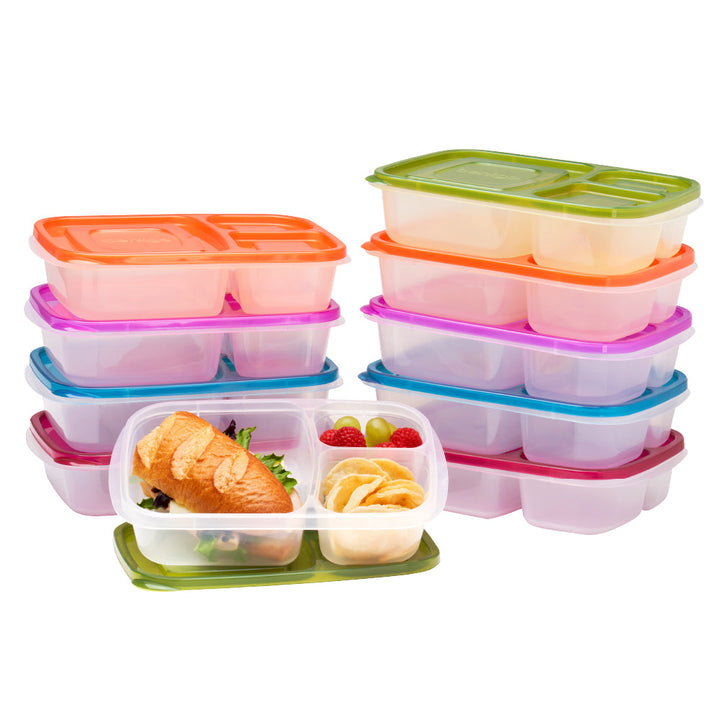 Bentgo Easyboxes 3-Compartment Food Containers 20-Piece Set Z1