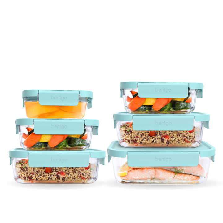 Bentgo Glass Leak-Proof Food Storage Set (12-Piece) Y5